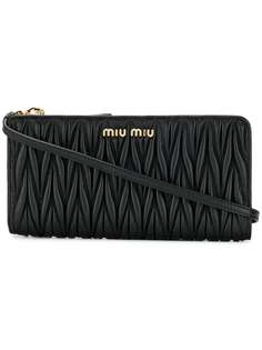Miu Miu стеганый клатч