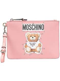 Moschino Toy Bear clutch bag