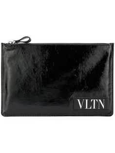 Valentino Valentino Garavani VLTN zipped clutch
