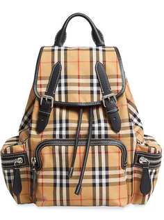 Burberry маленький рюкзак в винтажную клетку