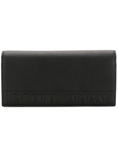 Emporio Armani кошелек с тисненым логотипом