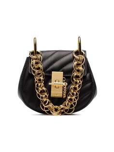 Chloé стеганая мини-сумка Drew Bijou
