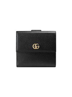 Gucci кожаный кошелек с французским клапаном