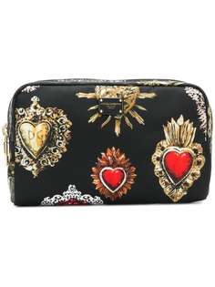 Dolce & Gabbana клатч с принтом Sacred Heart