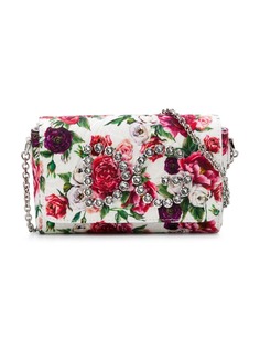 Dolce & Gabbana Kids сумка на плечо с цветочным принтом