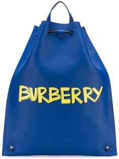 Burberry рюкзак с принтом логотипа