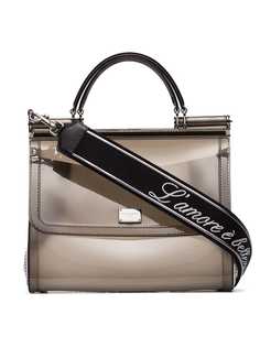 Dolce & Gabbana прозрачная сумка на плечо Sicily