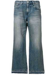 John Elliott выбеленные широкие джинсы