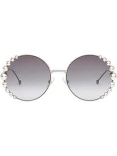 Fendi солнцезащитные очки Ribbons and Pearls