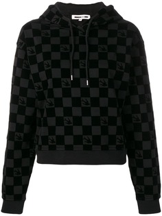 McQ Alexander McQueen толстовка в клетку с капюшоном