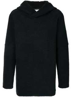 Strateas Carlucci толстовка из искусственной овчины с капюшоном