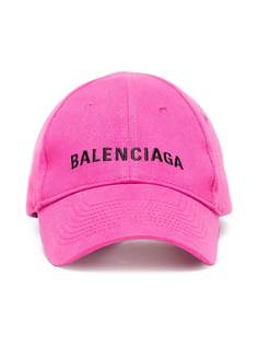 Balenciaga кепка с вышитым логотипом