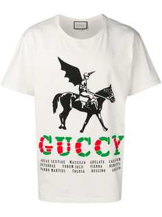 Gucci футболка в стиле оверсайз