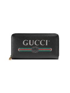 Gucci кошелек на молнии с принтом Gucci