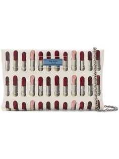 Prada Lipstick print clutch