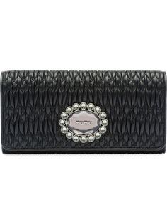 Miu Miu стеганый кошелек