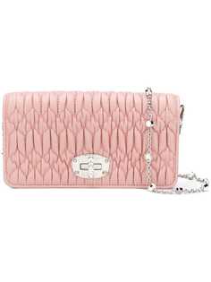Miu Miu клатч Iconic Crystal