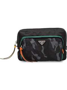 Prada клатч с камуфляжным принтом