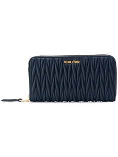 Miu Miu кошелек с логотипом