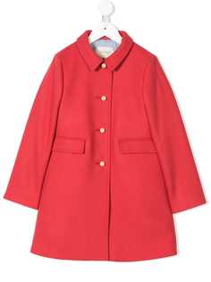 Gucci Kids однобортное пальто