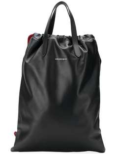 Alexander McQueen рюкзак с логотипом на шнурке