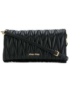 Miu Miu стеганая сумка через плечо