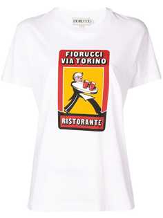Fiorucci printed round neck T-shirt