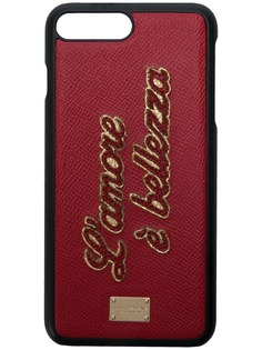 Dolce & Gabbana чехол для iPhone 7+ 8+ lamore è bellezza