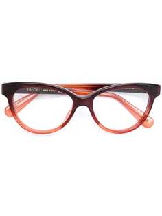 Gucci Eyewear очки в оправе "кошачий глаз"