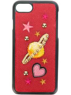 Dolce & Gabbana чехол для iPhone 7 с изображением планеты