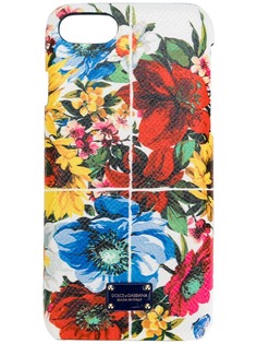 Dolce & Gabbana чехол для iPhone 7 с цветочным принтом