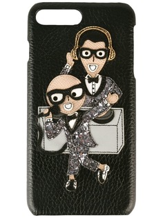 Dolce & Gabbana чехол для iPhone 7 Plus с заплаткой Designers 