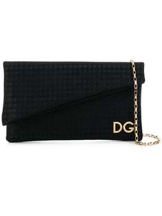 Dolce & Gabbana трикотажный клатч DG Girls