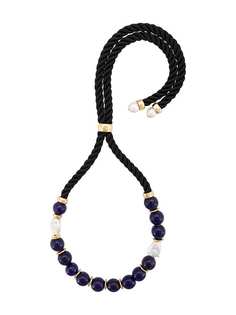 Lizzie Fortunato Jewels Riplay bead embellished necklace
