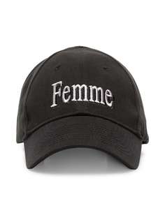 Balenciaga кепка с вышивкой Femme