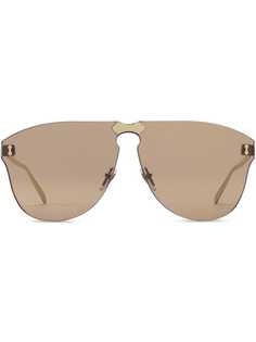 Gucci Eyewear солнцезащитные очки-авиаторы без оправы