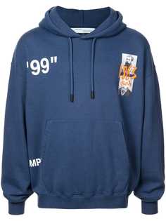 Off-White толстовка с капюшоном