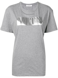 Valentino футболка с принтом VLTN