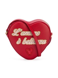 Dolce & Gabbana Kids сумка через плечо в форме сердца