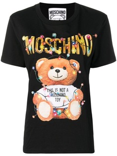 Moschino футболка с принтом