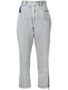 3.1 Phillip Lim укороченные джинсы с полосками