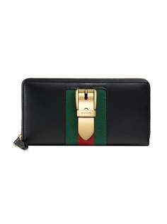 Gucci кошелек Sylvie с круговой молнией