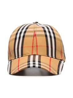 Burberry разноцветная кепка в клетку