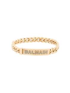 Balmain чокер с тиснением логотипа