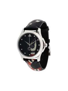 Gucci часы с хронометром G-Timeless из нержавеющей стали