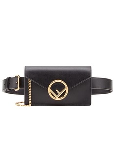 Fendi поясная сумка с логотипом