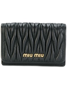 Miu Miu визитница с логотипом