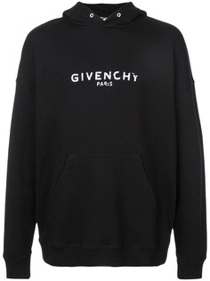 Givenchy винтажная толстовка с капюшоном Paris
