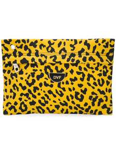 Dvf Diane Von Furstenberg клатч с леопардовым принтом