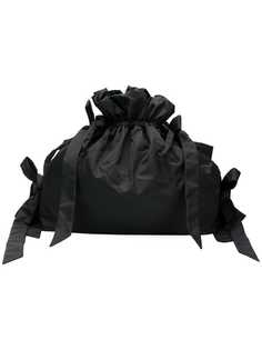 Simone Rocha oversized bow drawstring bag